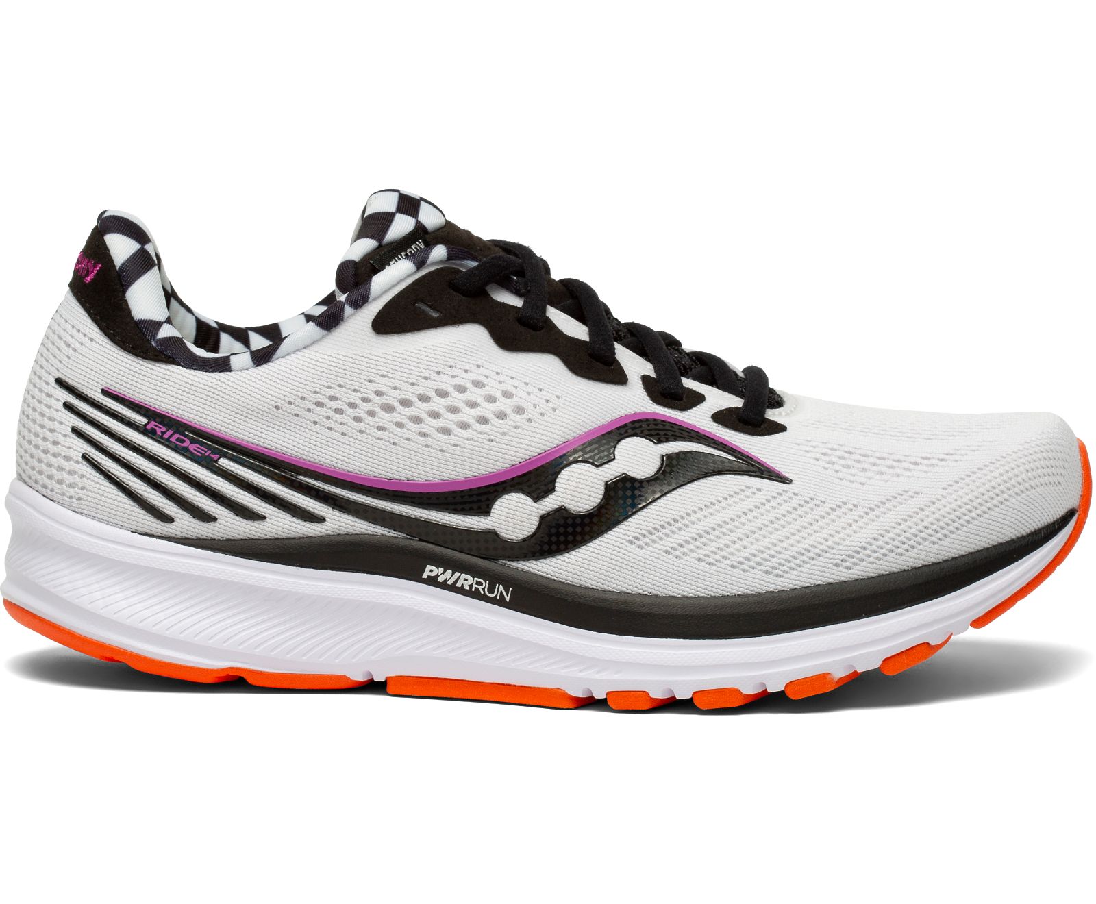 Saucony Ride 14 Women\'s Running Shoes Grey / Black | Canada 196FDNM